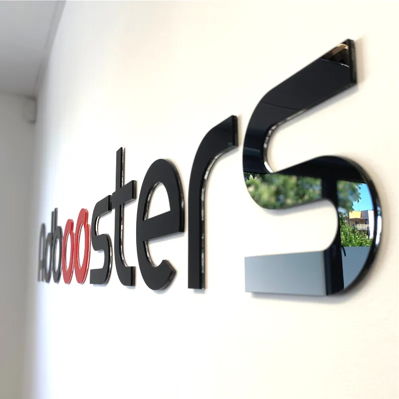 Logo przestrzenne dla Agencji Marketingowej Adboosters