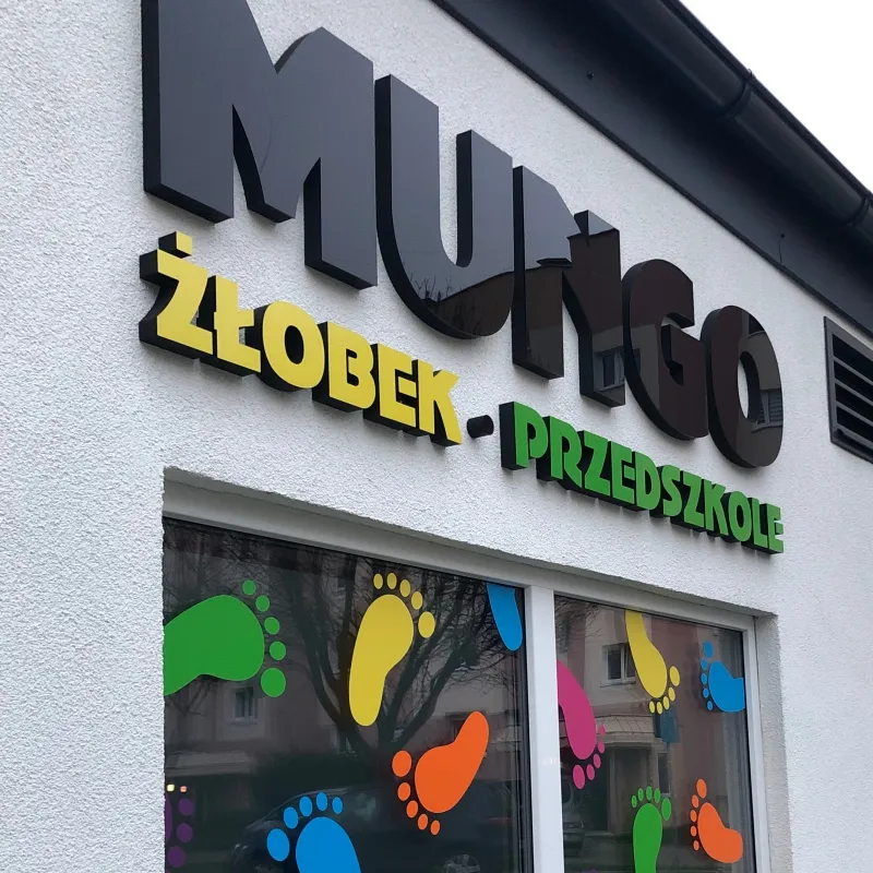 Realizacja reklamy dla przedszkola MUNGO