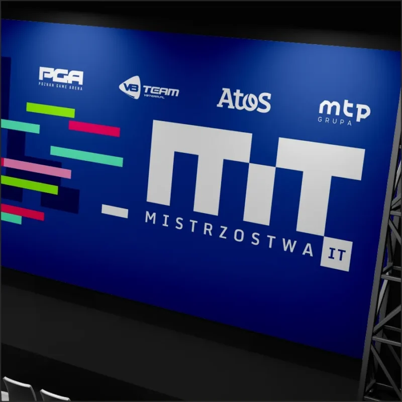 Mistrzostwa IT – projekt identyfikacji wizualnej wydarzenia i materiałów promocyjnych
